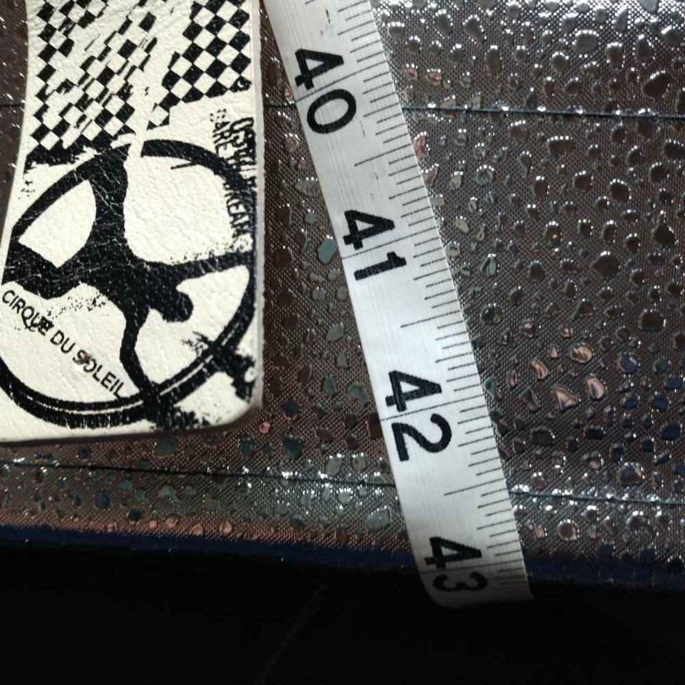 Leather Cirque Du Soleil Belt - Gem display picture 1